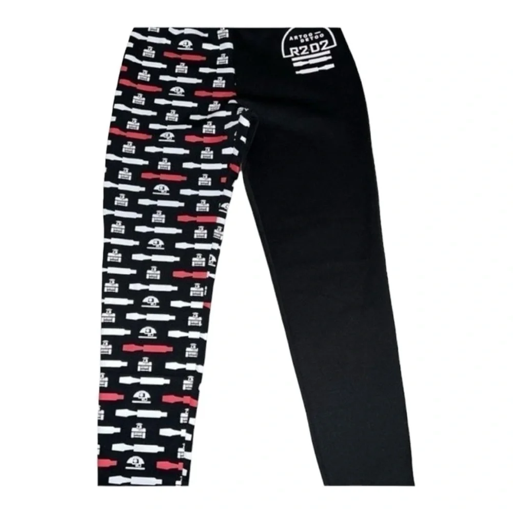 Disney Parks Star Wars R2-D2 Patterned Joggers Size Small - Picture 3 of 6